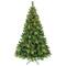 7.5ft. Pre-Lit Adirondack Artificial Christmas Tree, Multicolor LED Lights